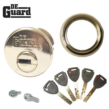 Deguard High Security Rim/Mortise Combo - 1-1/4" - US3 DMRH-03-US3